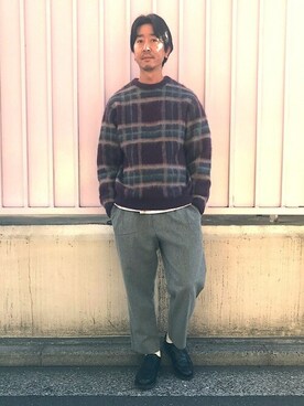 大田さん（メンズ・176cm）の冬コーディネート