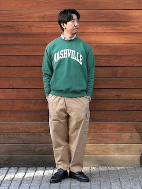 大田さん（メンズ・176cm）の冬コーディネート