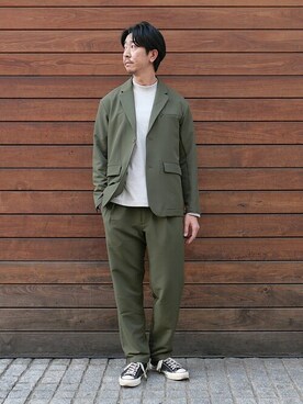 大田さん（メンズ・176cm）の冬コーディネート