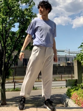「JOURNAL STANDARD（ジャーナルスタンダード）のアイテム（アクセサリー）」を使った、5-keyさん（メンズ・172cm）の夏コーディネート