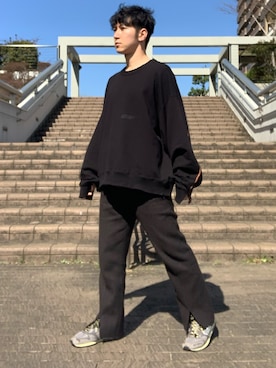 「stein（シュタイン）のアイテム（その他）」を使った、5-keyさん（メンズ・172cm）の春コーディネート