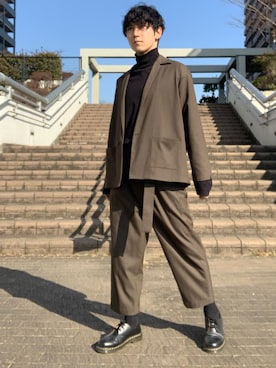 5-keyさん（メンズ・172cm）の冬コーディネート