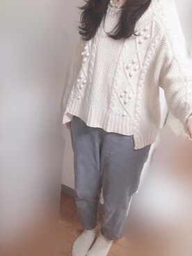 rinaさん（レディース・168cm）の冬コーディネート