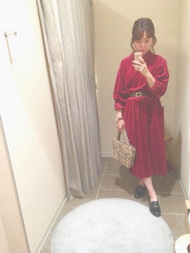 「H&M（エイチ・アンド・エム）のアイテム（その他シューズ）」を使った、ｅ ｒ ｉ ．さん（レディース・159cm）の冬コーディネート