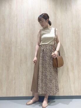 ｅ ｒ ｉ ．さん（レディース・159cm）の春コーディネート