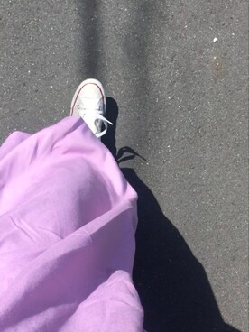 「ラベンダー」｜tomicoさん（レディース・165cm）の春コーディネート