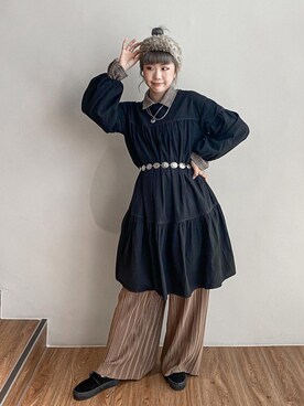 𝕄𝕚𝕜𝕒さん(レディース・171cm)の秋コーディネート