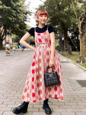 𝕄𝕚𝕜𝕒さん（レディース・173cm）の春コーディネート