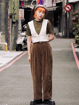 𝕄𝕚𝕜𝕒さん（レディース・173cm）の春コーディネート