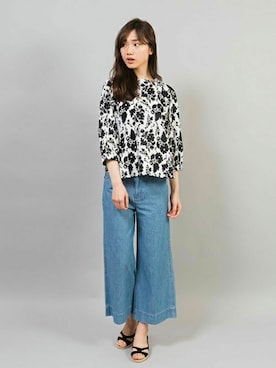 「Golden Bear（ゴールデンベア）のアイテム」を使った、kumakumaさん（レディース・169cm）の春コーディネート