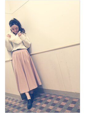 maoさん（レディース・169cm）の冬コーディネート