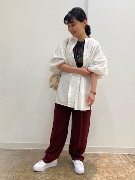 大瀧さんのコーディネート