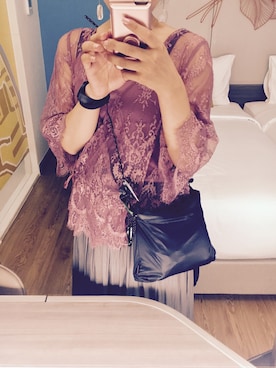 「travel」｜「アイテム（腕時計）」を使った、Anami さん（レディース・158cm）の秋コーディネート