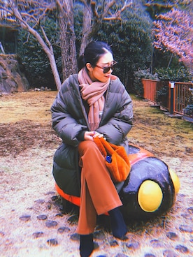 _______riiiiiさん（レディース・158cm）の冬コーディネート