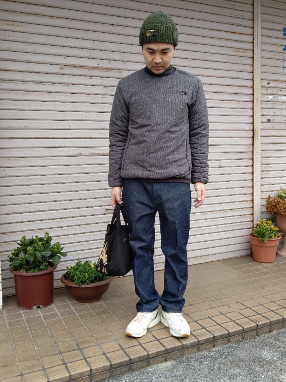 【専用】ノースフェイス ミラージュ サーマルクルー メンズL グレー THE NORTH FACE（ザノースフェイス）の「ザ・ノース・フェイス メンズ