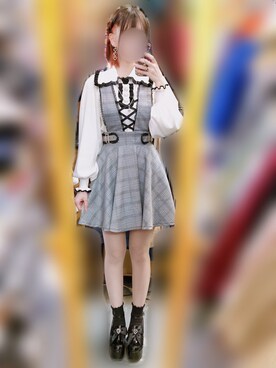 ワンピース ドレス グレー系 を使った 量産型 の人気ファッションコーディネート Wear