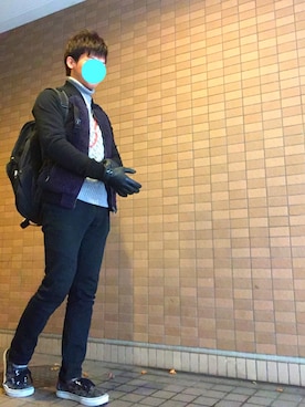 「improves（インプローブス）のアイテム（スタジャン）」を使った、shogo🎩さん（メンズ・167cm）の冬コーディネート