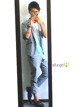 shogo🎩さん（メンズ・167cm）の夏コーディネート