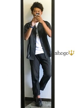shogo🎩さん（メンズ・167cm）の夏コーディネート
