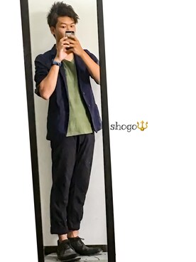 shogo🎩さん（メンズ・167cm）の夏コーディネート