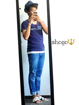 shogo🎩さん(メンズ・167cm)の夏コーディネート