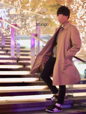 「オフ会」｜shogo🎩さん（メンズ・167cm）の冬コーディネート