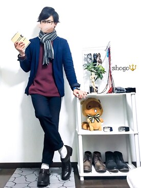 shogo🎩さん（メンズ・167cm）の冬コーディネート