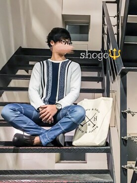 「春コーデ祭」｜shogo🎩さん（メンズ・167cm）の冬コーディネート
