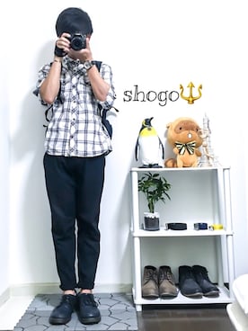 shogo🎩さん(メンズ・167cm)の夏コーディネート