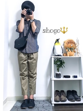 shogo🎩さん（メンズ・167cm）の夏コーディネート