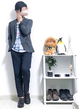 shogo🎩さん（メンズ・167cm）の夏コーディネート