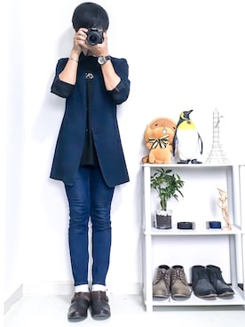 「アイテム（バングル/リストバンド）」を使った、shogo🎩さん（メンズ・167cm・20代）の秋コーディネート