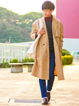 「BURGER 179/WG NICOLE CLUB（バーガーイチナナキュウダブルジーニコルクラブ）のアイテム」を使った、shogo🎩さん（メンズ・167cm）の冬コーディネート