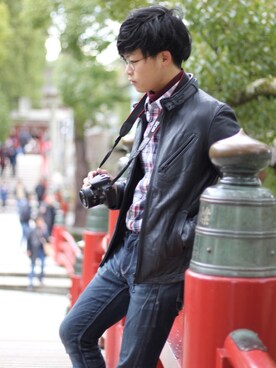 shogo🎩さん（メンズ・167cm）の冬コーディネート