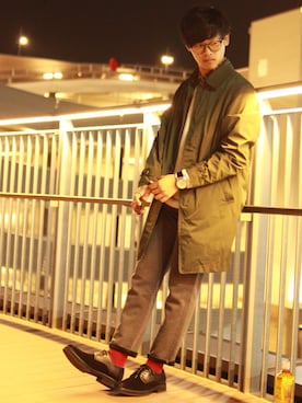shogo🎩さん（メンズ・167cm）の冬コーディネート