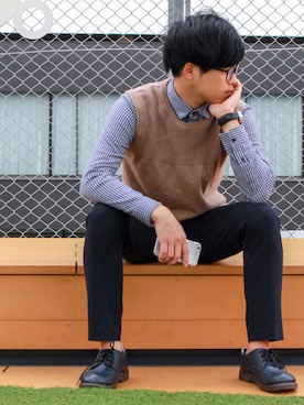 shogo🎩さん（メンズ・167cm）の春コーディネート