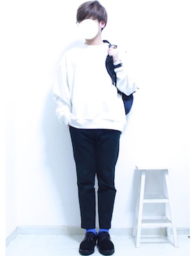 「mobus（モーブス）のアイテム」を使った、shogo🎩さん（メンズ・167cm）の冬コーディネート