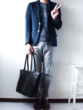 「ラブアンドピース2020」｜「アイテム（スリッポン）」を使った、shogo🎩さん（メンズ・167cm）の秋コーディネート