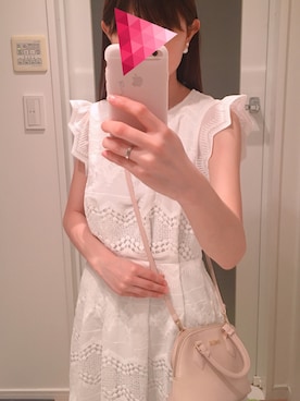 「Cartier」｜「アイテム（ワンピース/ドレス）」を使った、くまさん（レディース・156cm）の夏コーディネート