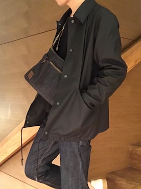 「A.P.C.（アーペーセー）のアイテム（ブルゾン）」を使った、NORIさん（メンズ・169cm）の秋コーディネート