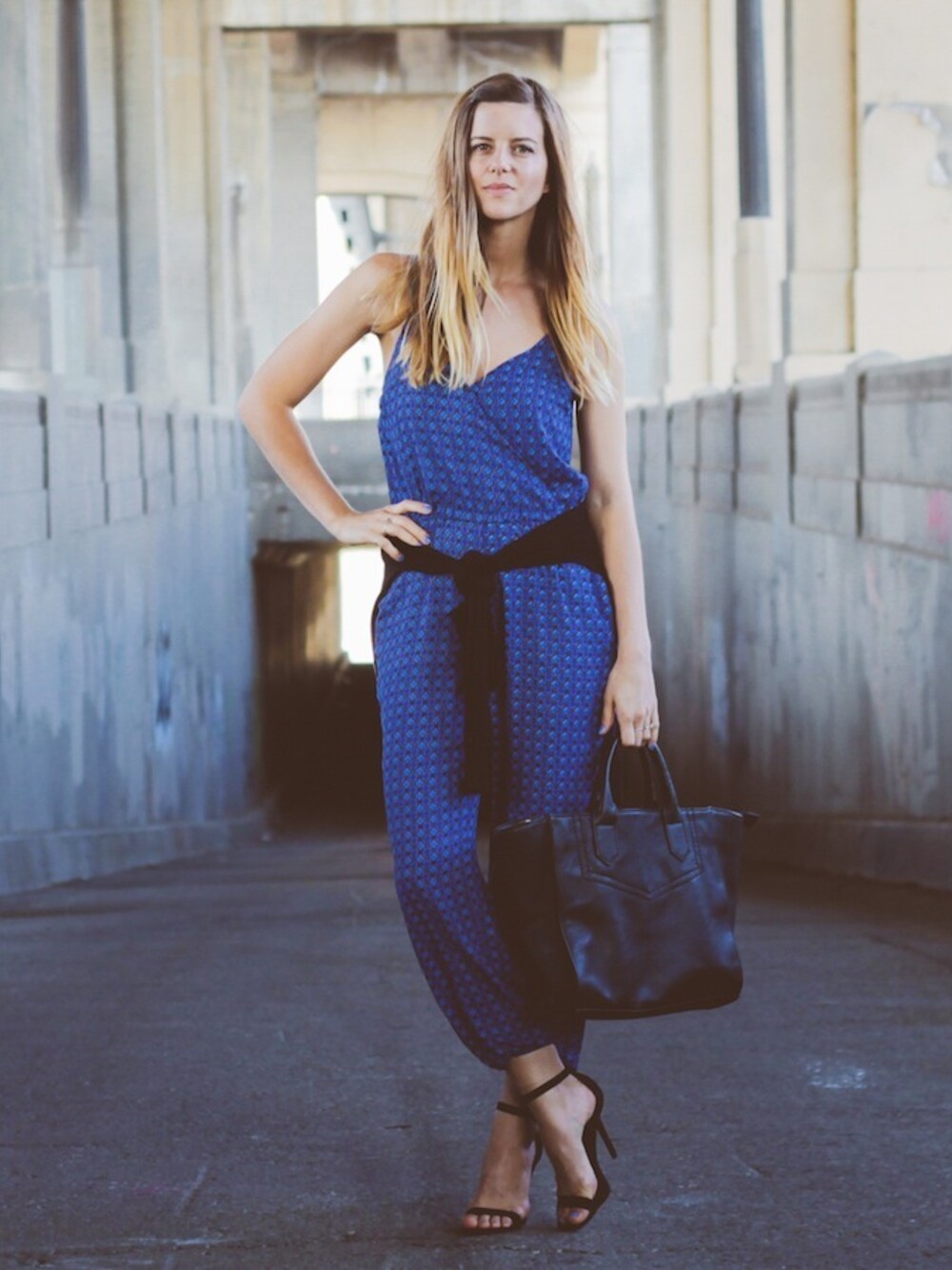 「Ankle、BASIC、bold、flowy、heels、jumpsuit、lulu's、printed、stiletto」｜Michelleさん（レディース）の夏コーディネートの1枚目の写真