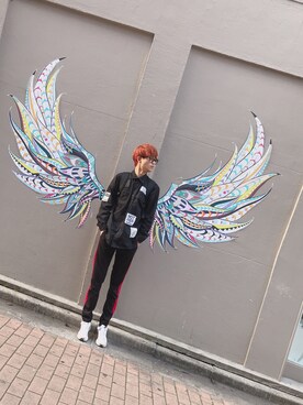 「Christopher RAEBURN（クリストファーレイバン）のアイテム」を使った、RYUTIMEさん（メンズ・179cm）の春コーディネート