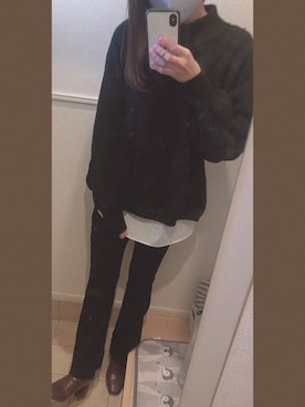 maple-chanさん（レディース・155cm）の冬コーディネート