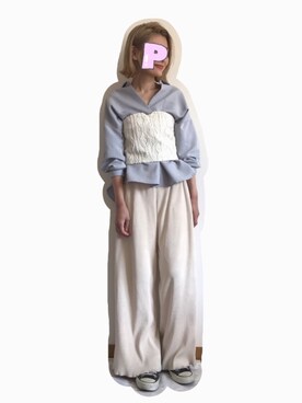 ぱぱぱさん（レディース・161cm）の秋コーディネート