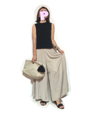 ぱぱぱさん（レディース・161cm）の夏コーディネート