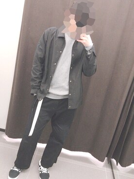 「Right-on（ライトオン）のアイテム（ブルゾン）」を使った、iさん（メンズ・186cm）の冬コーディネート