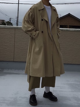 「LIRIC(リリック)のアイテム」を使った、HAYATEさん(メンズ・173cm)の春コーディネート