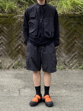 「stein（シュタイン）のアイテム（ジャケット/アウター）」を使った、キーパーさん（メンズ・173cm）の秋コーディネート