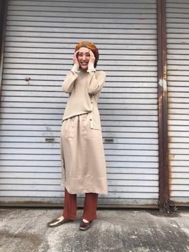 「theory luxe（セオリーリュクス）のアイテム」を使った、tamaさん（レディース・157cm）の春コーディネート