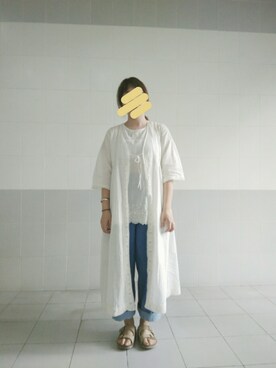 「SM2（エスエムツー）のアイテム（ピーコート）」を使った、懸想さん（レディース・160cm）の秋コーディネート